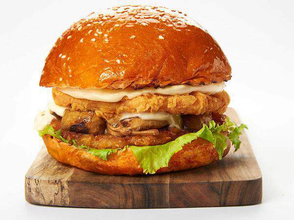Kannam Сhicken - Каннам бургер грибной