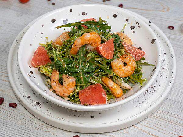 Casa di Giulia - Креветки с грейпфрутом