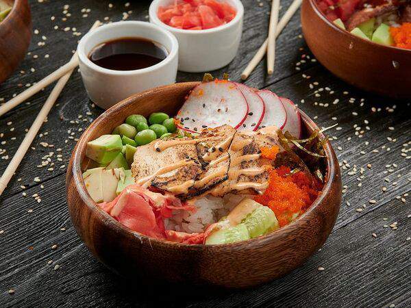 Pan American 8500 - Поке с курицей