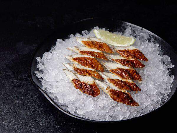 Кафе Nебо - Сашими Копченый угорь