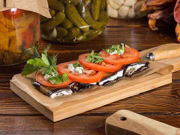 Чито Грито - Баклажаны с чесночным соусом