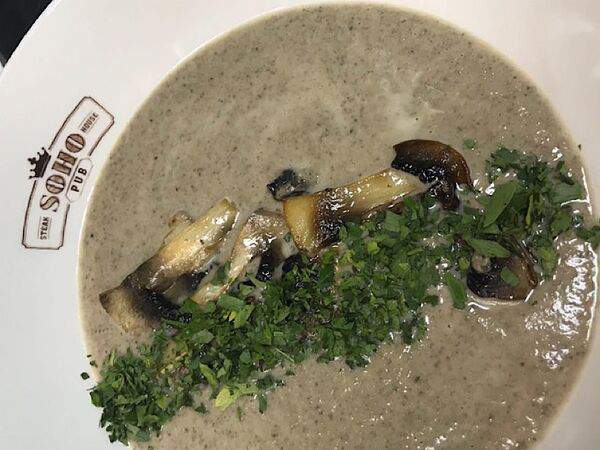 Сохо - Грибной крем-суп