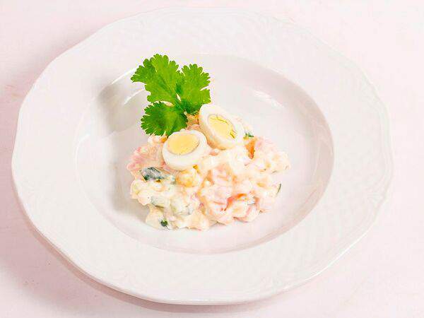 Мушмула - Салат Оливьешка