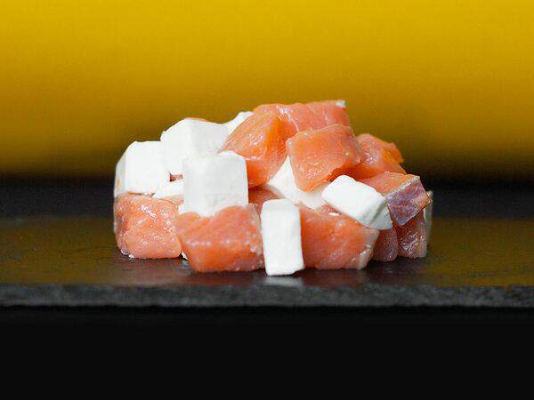 Царь Картошка - Салат с кетой с сыром Фета