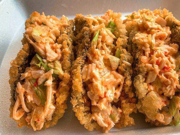 Рисоварка - Тако с креветками и крабом