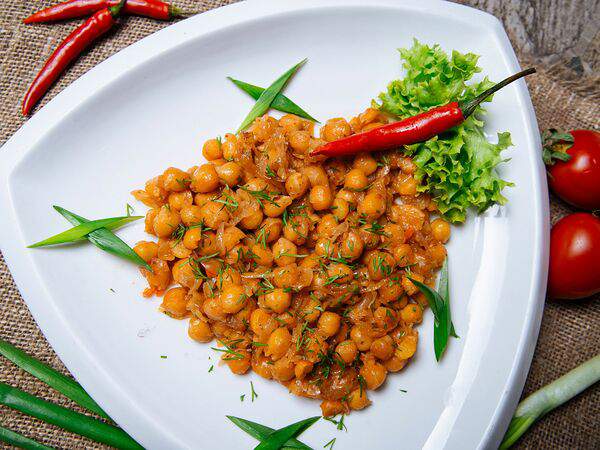 Казак и море - Жареный нут с луком