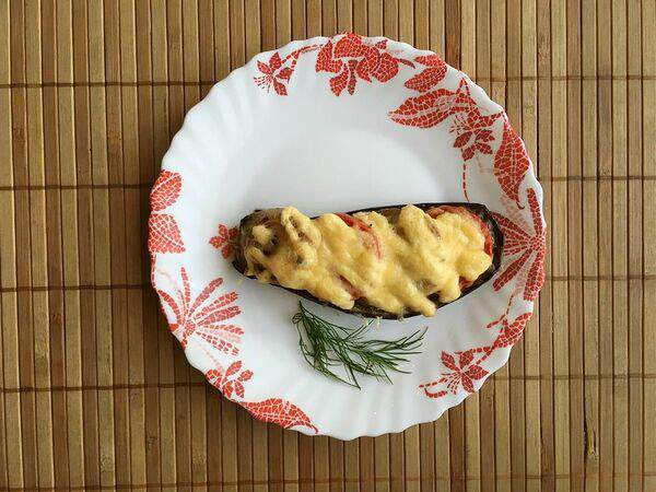 Кафе Мария - Баклажан, запеченный с сыром