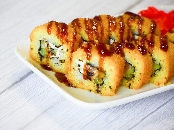 Лайвер - Ролл Тануки Фурай жареный