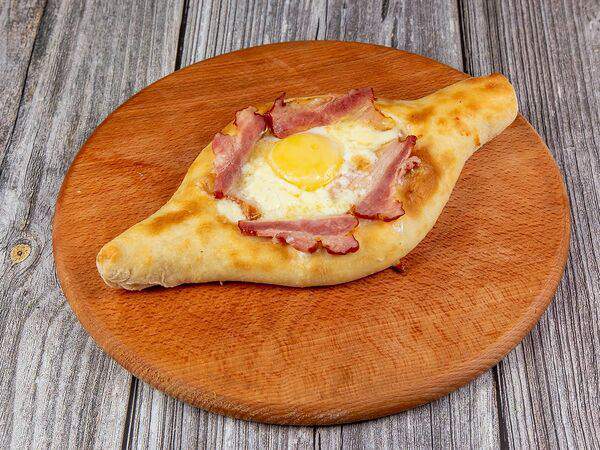 Пицца & хинкали - Аджарский с беконом