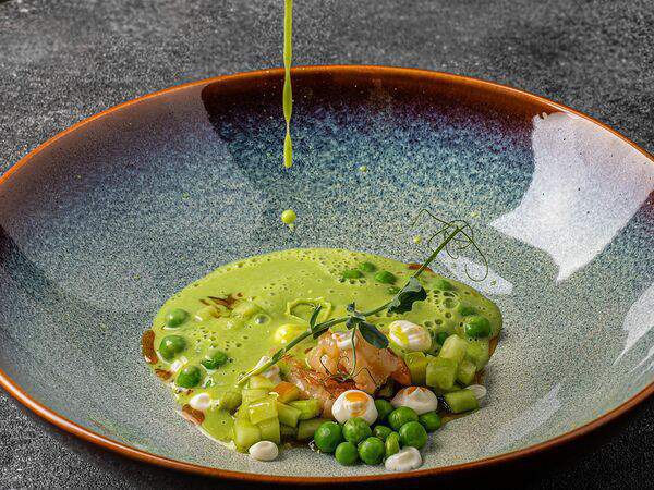 Секреты - Крем-суп из зелёного горошка