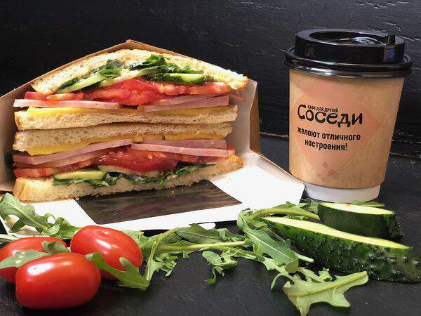 Соседи - Сэндвич с ветчиной и сыром