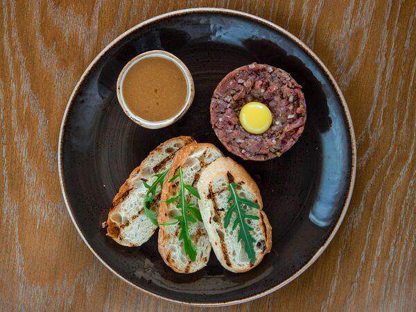 Ромэйн meat - Тартар из говядины