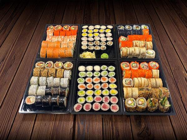 Тук-тук панда - Сет роллов Мега