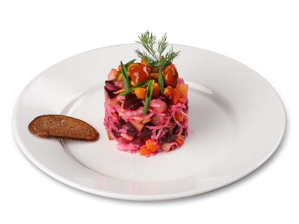 Чебуречная Брынза - Салат Русский винегрет