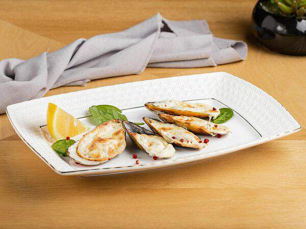 Победа - Мидии киви, запеченные под сырной корочкой