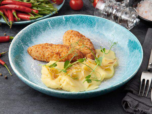 Барбошко - Куриные котлеты с картофельным пюре