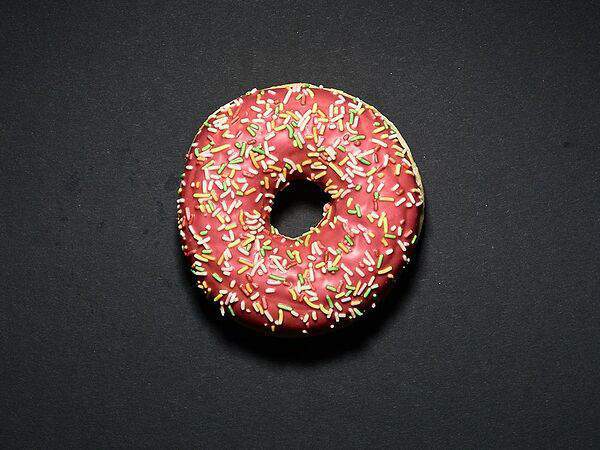 Да! Ёж! Пицца! - Донат Клубника