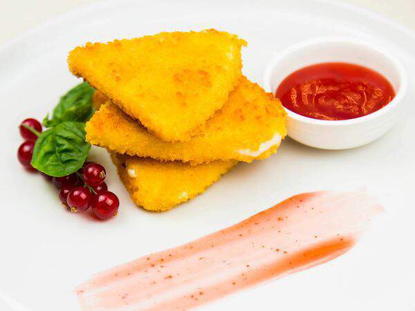 Лебединое озеро - Сулугуни с ежевичным соусом