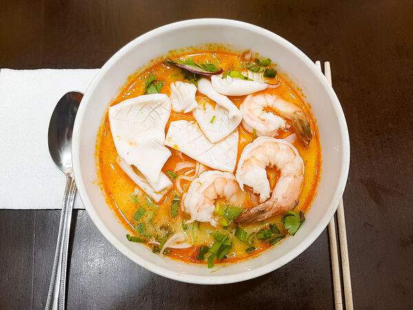 Аян - Суп Том Ям с морепродуктами