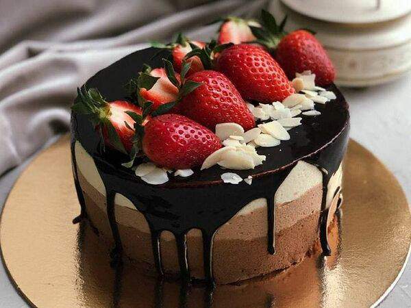 Семейная сыроварня Sur - Торт Три шоколада