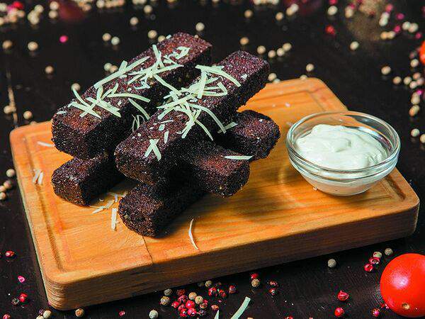 Мис бург - Чесночные гренки