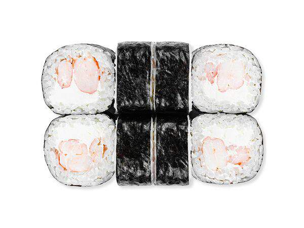 Белый рис - Сливочный с креветкой