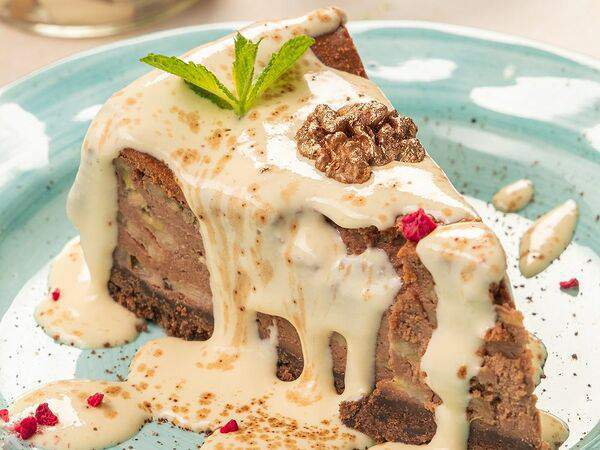 Пармезан - Чизкейк шоколадно-банановый