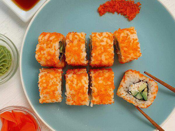 Пицца Сан - Ролл Калифорния классическая