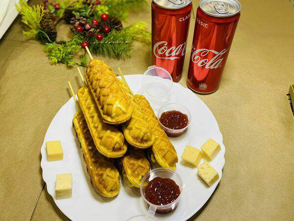 Вкусные корн доги - Двойной