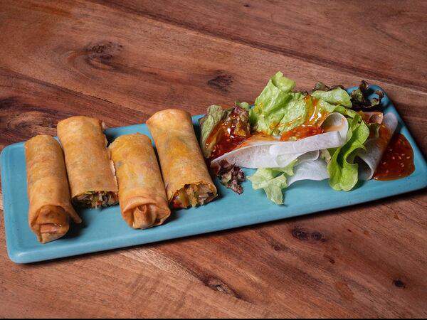 I'm Thankful for Today - Спринг-роллы с салатной креветкой