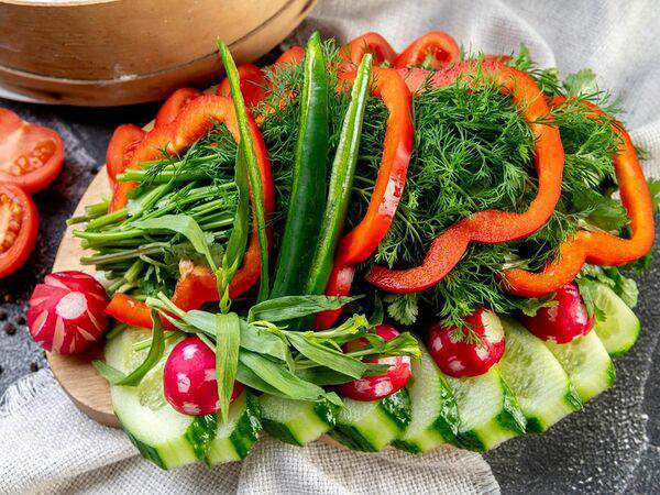 My megobari - Букет из свежих овощей