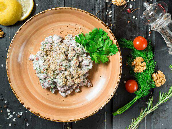 Миндаль - Лобио по-грузински