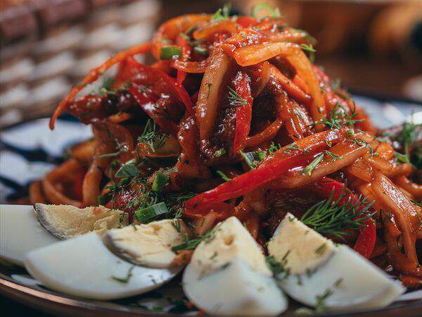 Samsa plov project - Жареный лагман