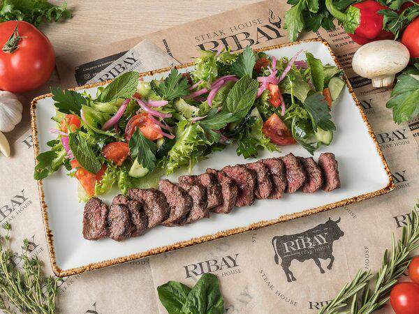 Рибай - Стейк-салат