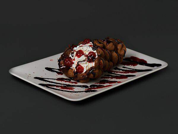 Yep Cafe - Гонконгская вафля Вишенка