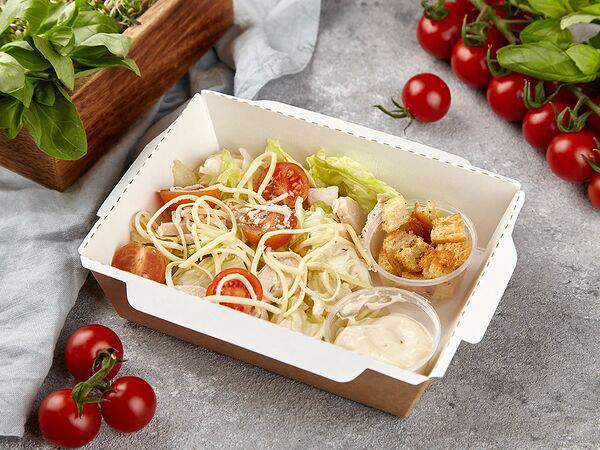 Печь & ланч - Цезарь с курицей