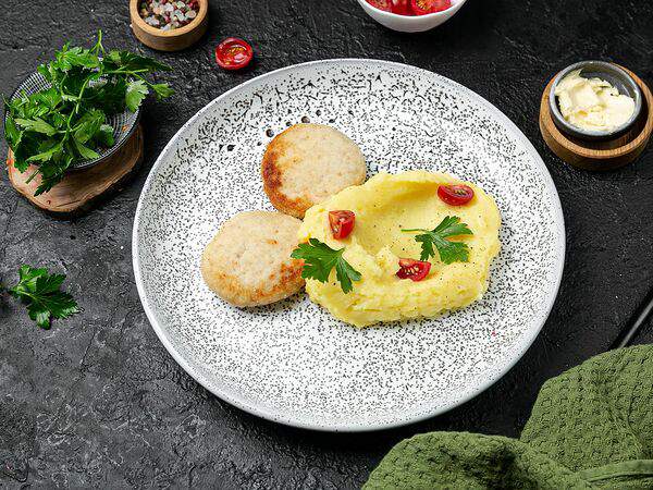 БУБЛИК - Котлеты куриные с пюре