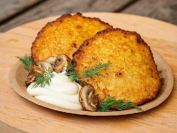 Пiльна Вiльня - Колдуны с мясом дикого кабана и грибным соусом