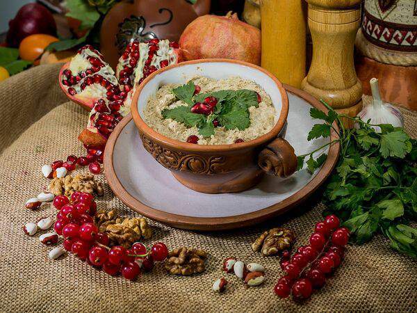 На дровах - Сациви с курицей