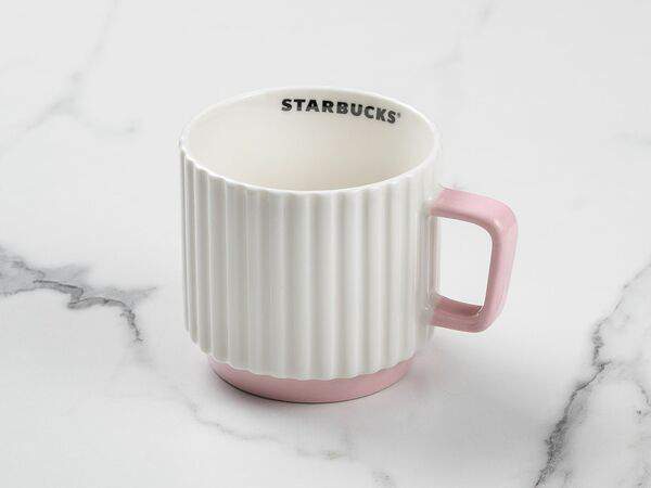 Starbucks (R) - Керамическая кружка Pillar White-Pink