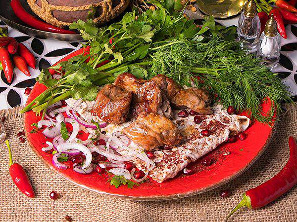 Загляни генацвале - Шашлык из cвинoй шейки