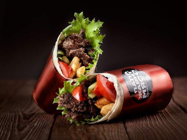 Папа жарит мясо - Мамина шаурма с говядиной