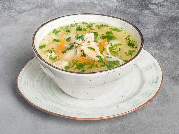 ХашЛаваш - Куриный суп с эриштой