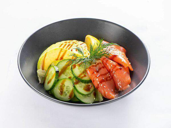 Мастер ланч - Поке с кетой и киноа