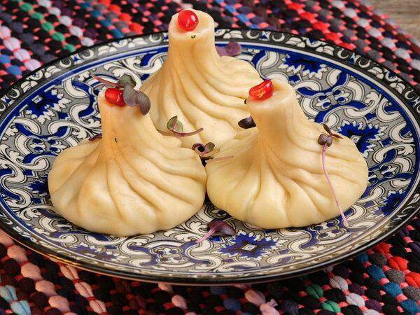 Почем харчо - Хинкали с сыром и зеленью