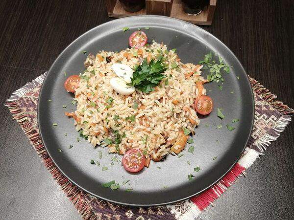 Кавказская пленница - Узбекский плов с говядиной