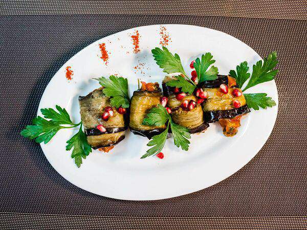 Никала Пиросмани - Баклажаны с помидорами