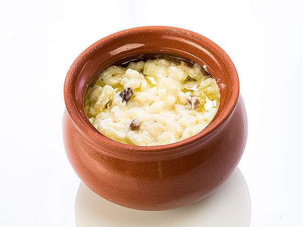 7 ложек - Каша рисовая с яблоками и изюмом