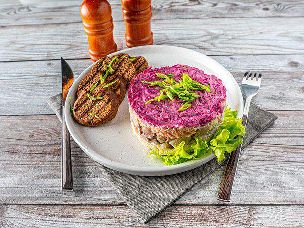 Ресторан Емеля - Сельдь под шубой