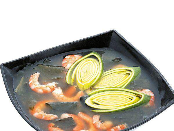 Саюри - Суп Мисо с креветками